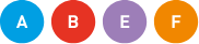 Icons linhas ABEF